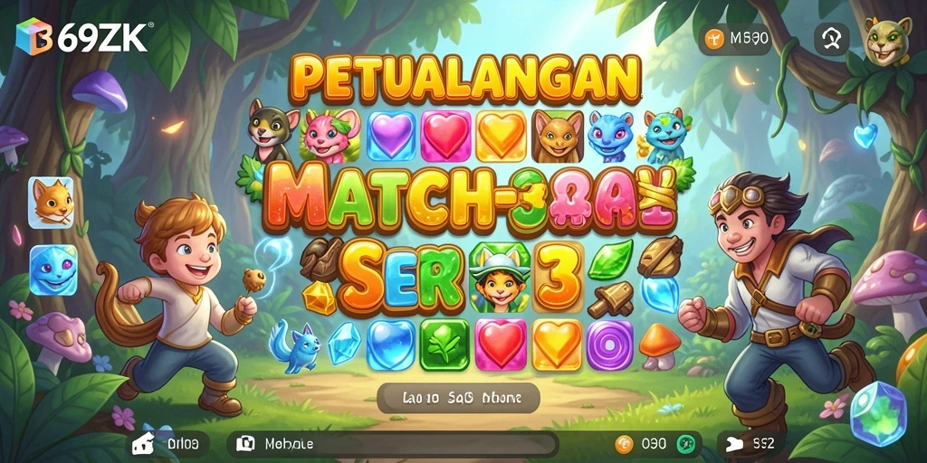 Gameplay seru dan menantang dalam 369ZK.