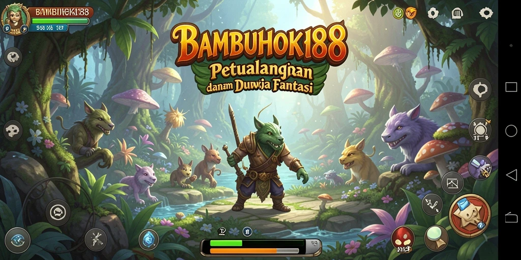 Tampilan gameplay menakjubkan di BAMBUHOKI88 yang penuh petualangan.
