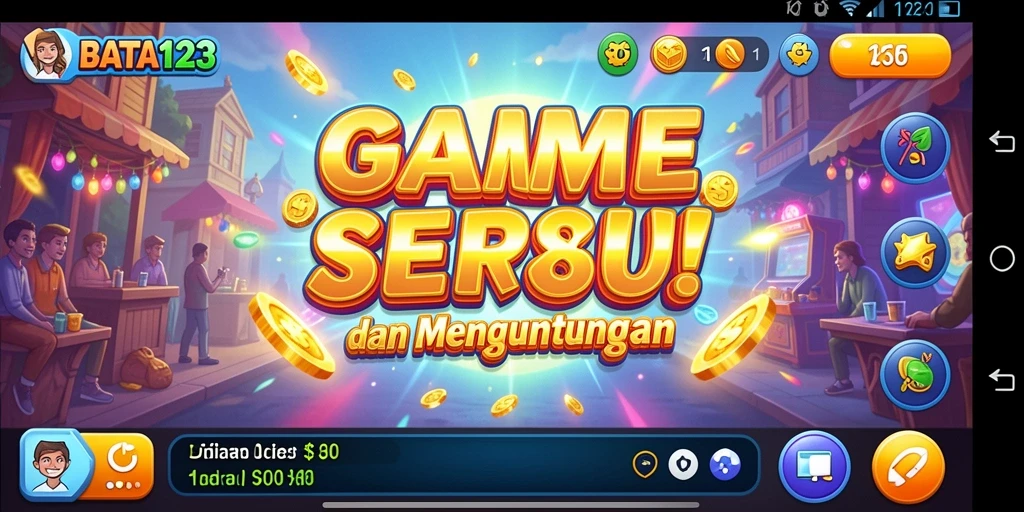 Screenshot BATA123 menampilkan gameplay Slot yang menarik dan seru.