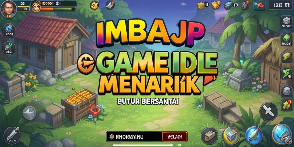 Tampilan gameplay IMBAJP yang menarik dan santai.