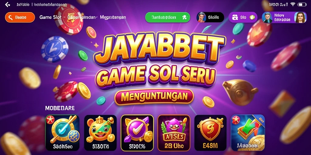 Tampilan gameplay menarik dari JAYABET saat bermain slot.