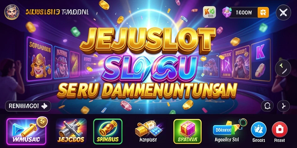 Tampilan gameplay menarik dan seru di JEJUSLOT.