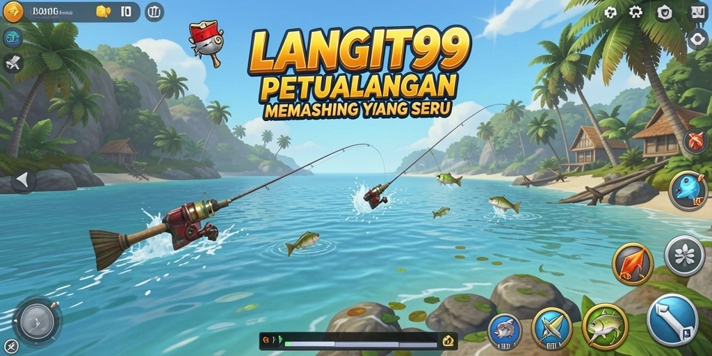 Tangkapan ikan besar dalam permainan LANGIT99.