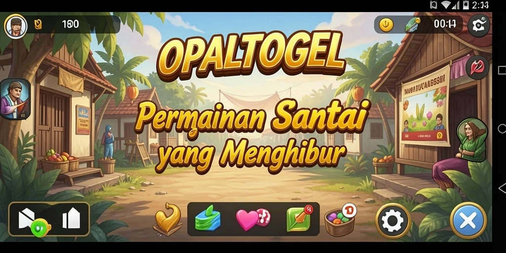 Screenshot gameplay OPALTOGEL dengan desain menarik dan interaktif.