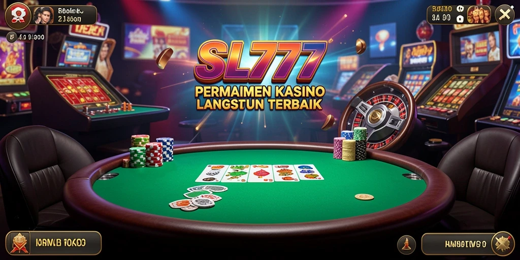 Gameplay Live Casino yang mendebarkan dan interaktif.