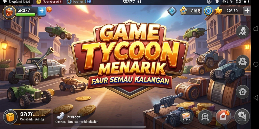 Tampilan gameplay SR877 yang menampilkan interaksi Tycoon yang seru.