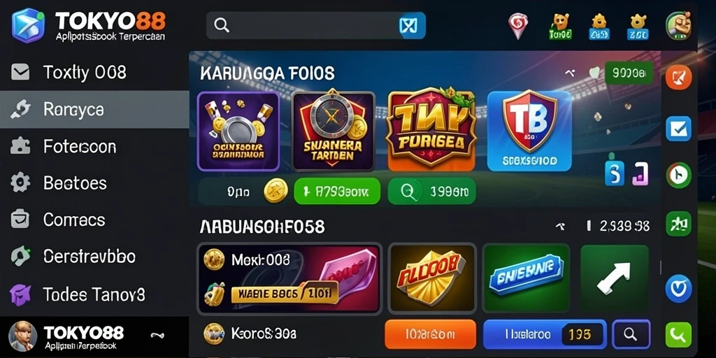 Tampilan gameplay menarik dari TOKYO88 saat melakukan taruhan olahraga.