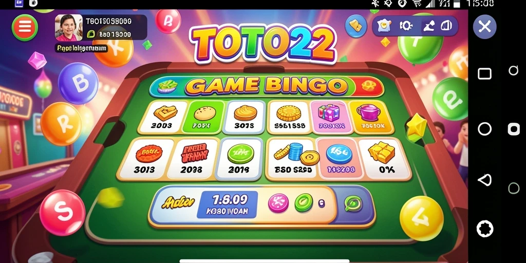 Tampilan gameplay TOTO22 yang mengasyikkan dalam permainan Bingo.